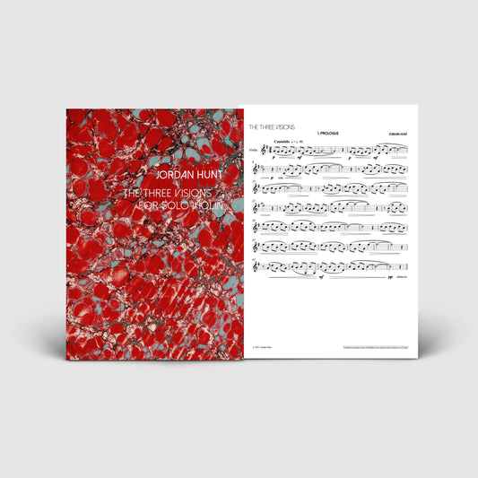 The Three Visions for Solo Violin - Digital Score